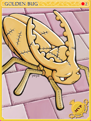 Golden  Bug  Card