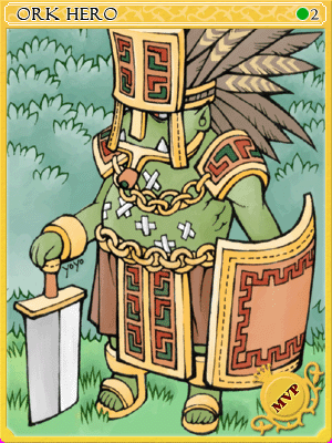 Orc  Hero  Card
